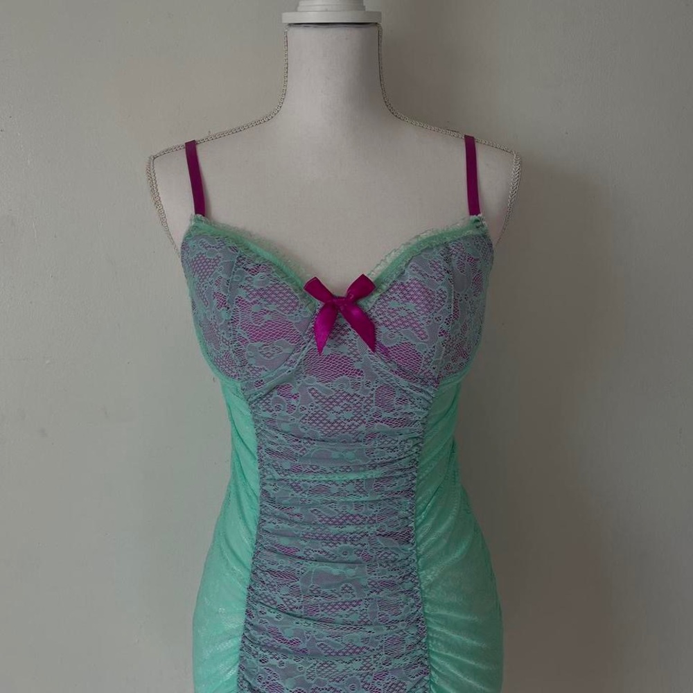 vintage lace lingerie dress
